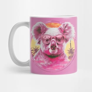 chillin Pink Koala Mug